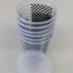 Hornworm Cup with Stapled Screen and Lid (5 pack)